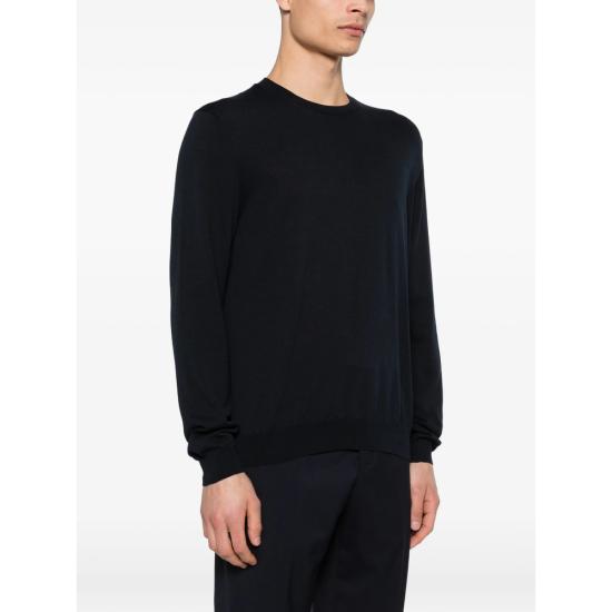 26SS 자노네 스웨터 810234 ZQ307 Z0542 BLACK - ZANONE