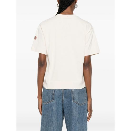 26SS 몽클레어 반팔 티셔츠 89AZ9 8C000 10 034 NEUTRALS - MONCLER