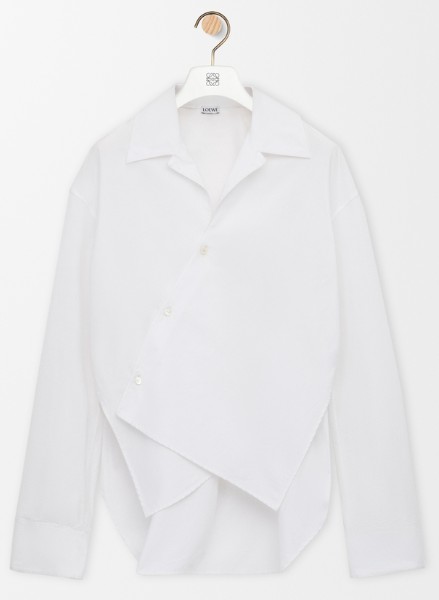 26SS 로에베 셔츠 S359Y05XEZ 2100 WHITE