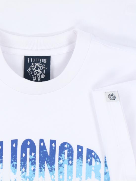25FW 빌리어네어 반팔 티셔츠 B25255 WHITE White - BILLIONAIRE