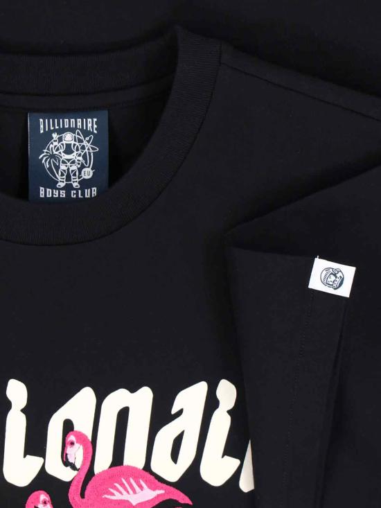 25FW 빌리어네어 반팔 티셔츠 B25259 BLACK Black - BILLIONAIRE
