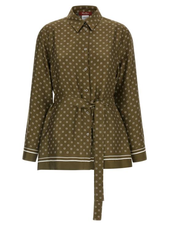 26SS 막스마라 스튜디오 블라우스 2616191011600003 Green