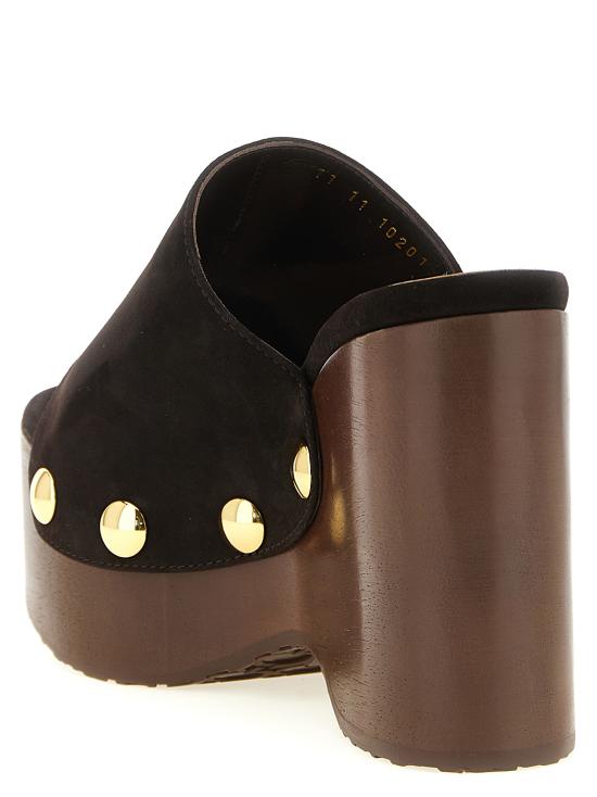 26SS 지안비토로시 뮬/슬리퍼 G1020160LEGCAMMOKA Brown - GIANVITO ROSSI