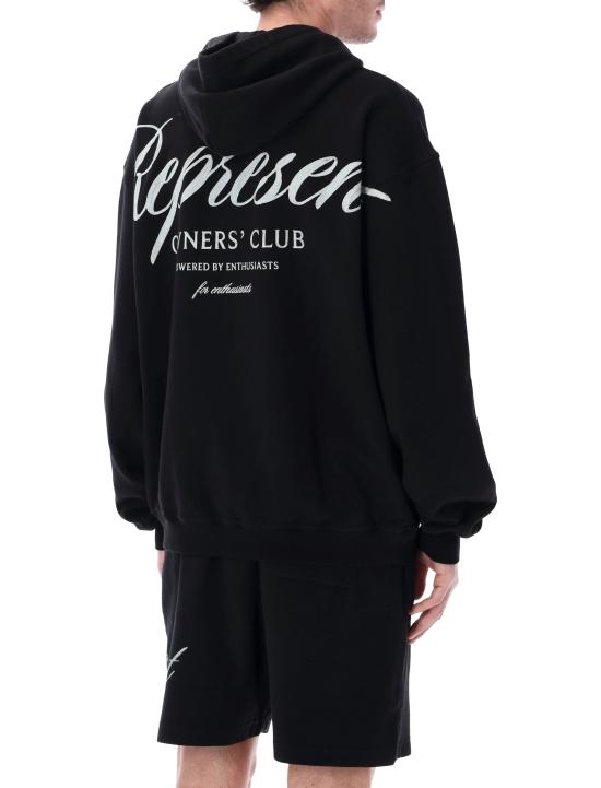 26SS 리프레젠트 후드 티셔츠 OCM41200 001 Nero - REPRESENT