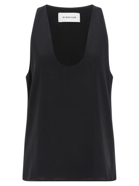 26SS 아르마리움 이브닝 티셔츠 ARMTMT031SE07002BLACK Black