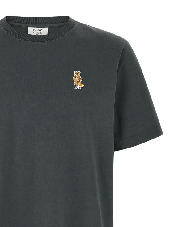 26SS 메종키츠네 드레스드 폭스 컴포트 티셔츠 QM00101KJ70250422 Blue - MAISON KITSUNE