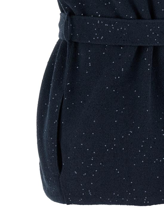 26SS 브루넬로 쿠치넬리 베스트 MDV752716C4224 Blue - BRUNELLO CUCINELLI