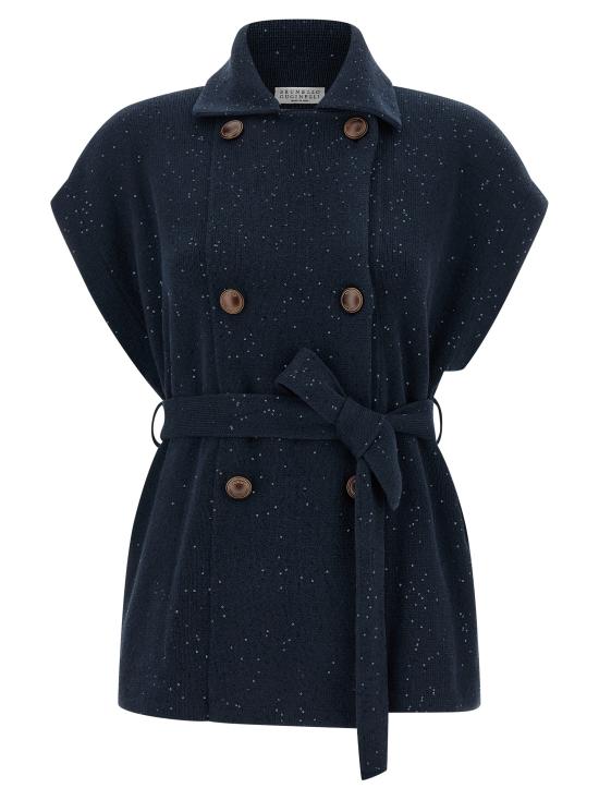 26SS 브루넬로 쿠치넬리 베스트 MDV752716C4224 Blue