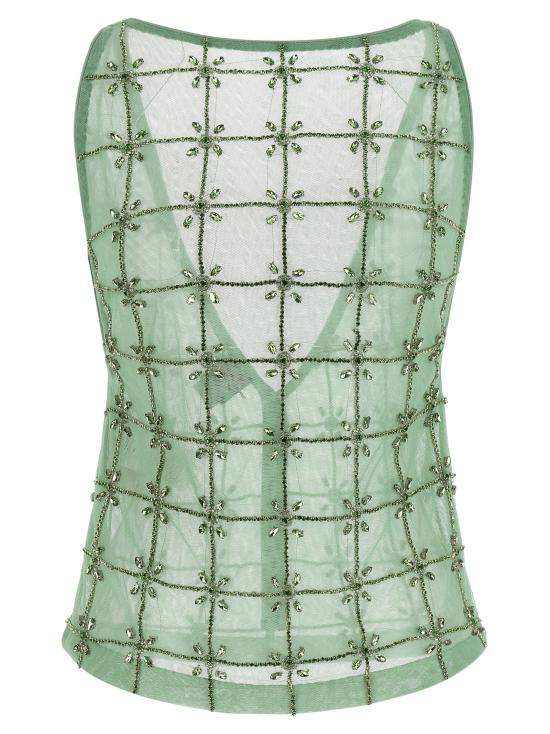 26SS 핑코 이브닝 티셔츠 106437A32BT14 Green