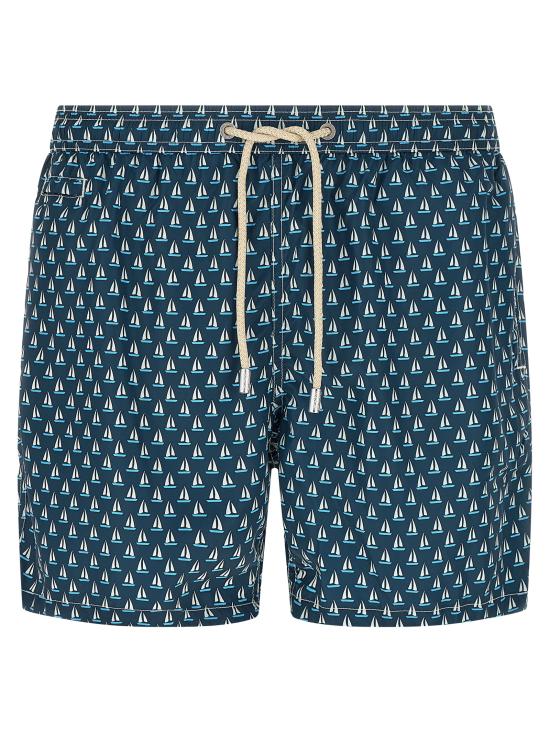 26SS 세인트바쓰 비치웨어 LIGHTINGMICROFANTASYREGULARSAIL61 Blue