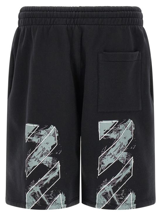 26SS 오프화이트 숏팬츠 OMCI013S26FLE00600010001 Black - OFF WHITE