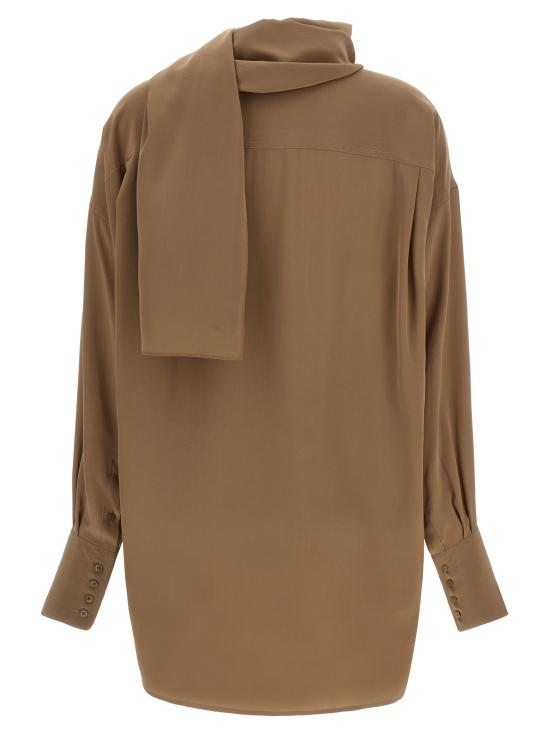 26SS 다크파크 블라우스 WSH24FAC1590090 Brown - DARKPARK