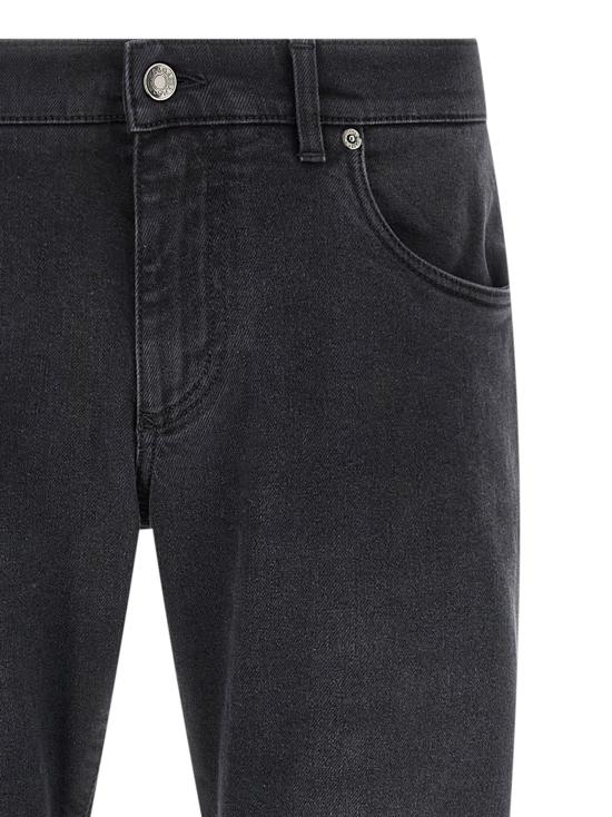 26SS 돌체앤가바나 스트레이트 팬츠 GY07CDG8OX1S9001 Black - DOLCE & GABBANA