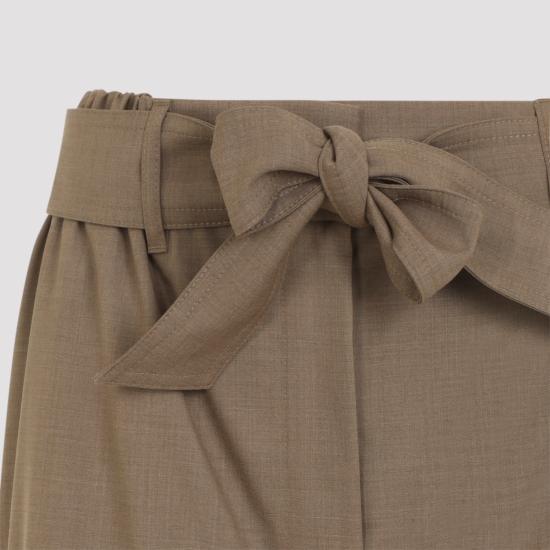 26SS 막스마라 스트레이트 팬츠 2611131141600 001 TABACCO CHIARO - MAX MARA