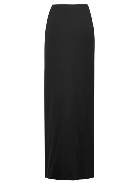 26SS 생로랑 롱 스커트 858255 Y720W 1000 NOIR - SAINT LAURENT