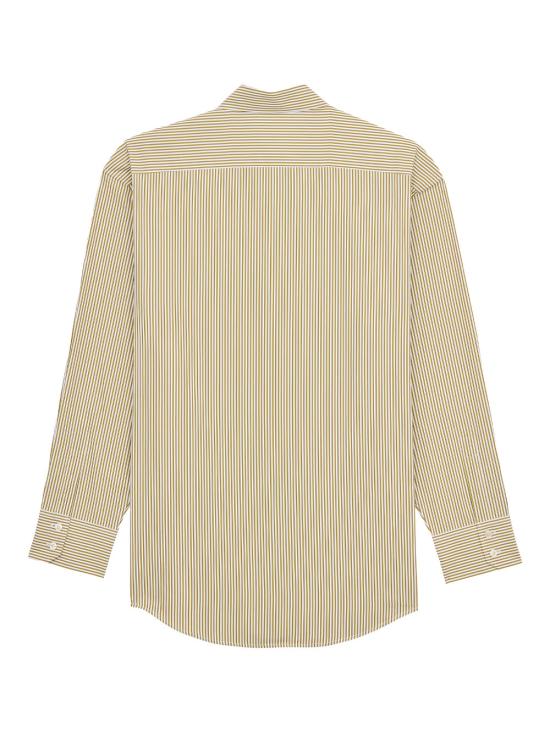 26SS 생로랑 셔츠 865483 Y260D 3302 KAKI BLANC - SAINT LAURENT