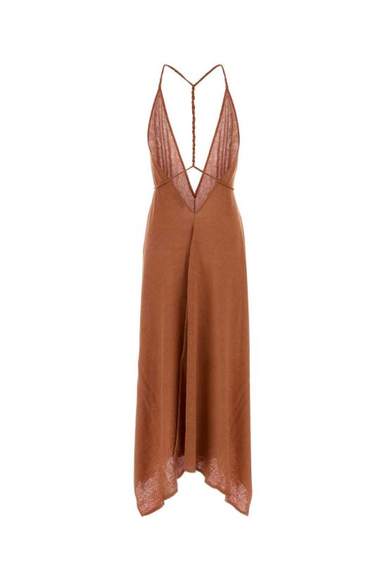 26SS 알라누이 롱 원피스 LWHI048R26KNI0017373 BURN Red - ALANUI