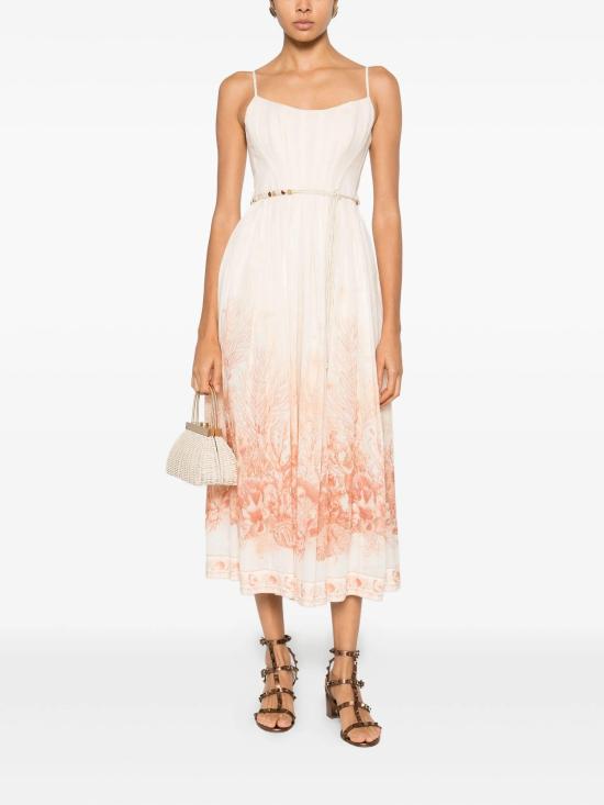 26SS 짐머만 미디 원피스 6881DRS262 AB024409 0 - ZIMMERMANN