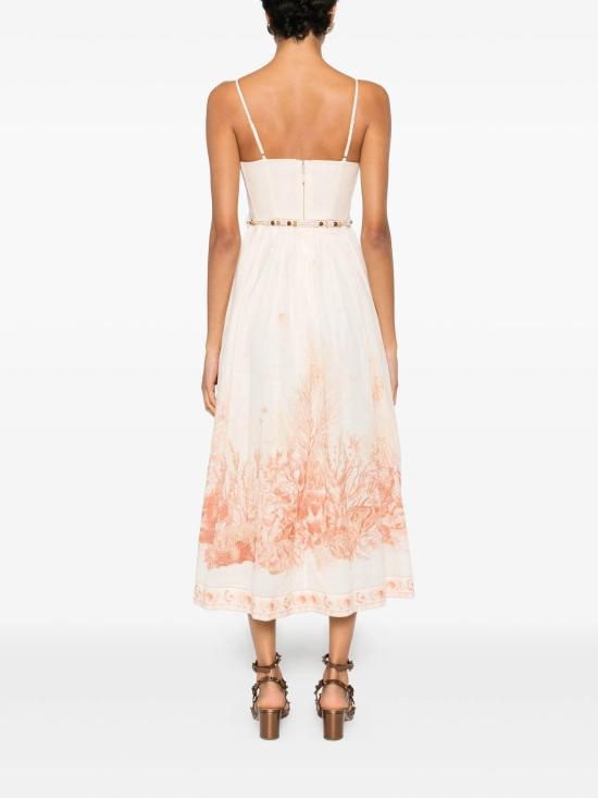 26SS 짐머만 미디 원피스 6881DRS262 AB024409 0 - ZIMMERMANN
