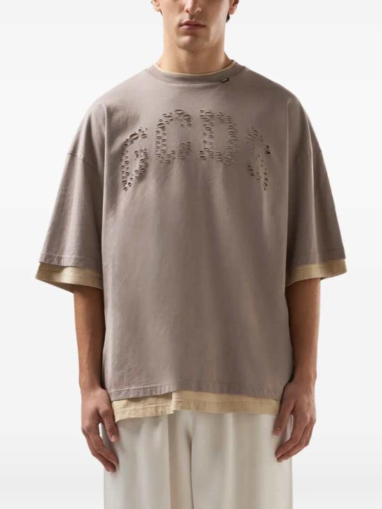 26SS 지씨디에스 반팔 티셔츠 C1MBQC076J080 SANDSHELL BONE 320U - GCDS