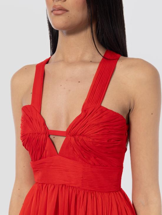 26SS 에르마노 피렌제 미디 원피스 D48EQ069E6Amfb23 - ERMANNO FIRENZE