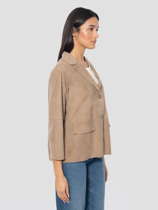 26SS 더 재키 레더스 자켓 LARA Fvanilla ii - THE JACKIE LEATHERS