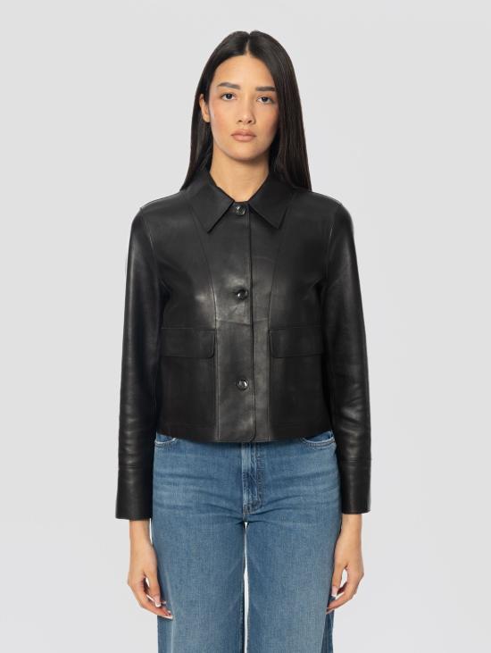 26SS 더 재키 레더스 자켓 MALAGA20 black