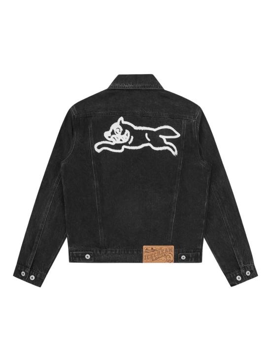 26SS 아이스크림 데님 자켓 IC25484BLACK DOM - ICECREAM