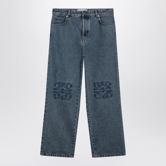 26SS 로에베 스트레이트 팬츠 H526Y11X97CO Blue