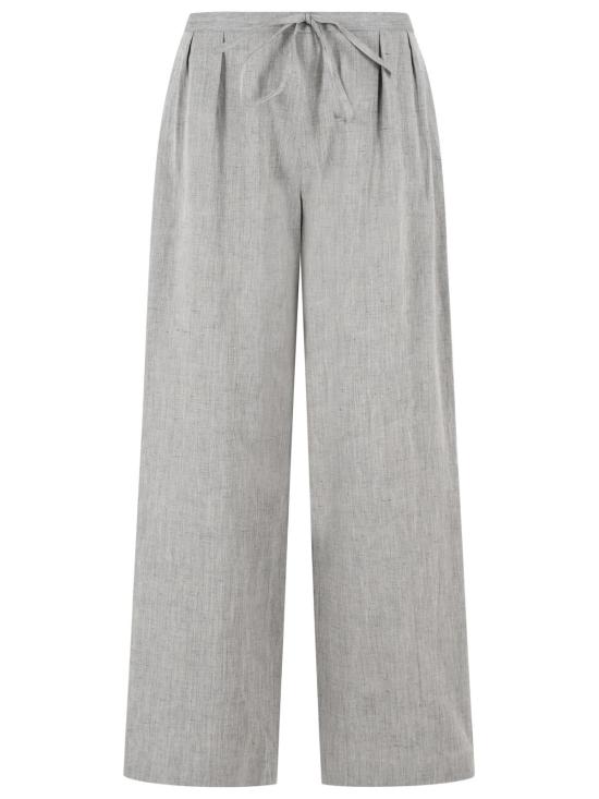 26SS 루루 드 세종 스트레이트 팬츠 CLARKGREY MELANGE Grey