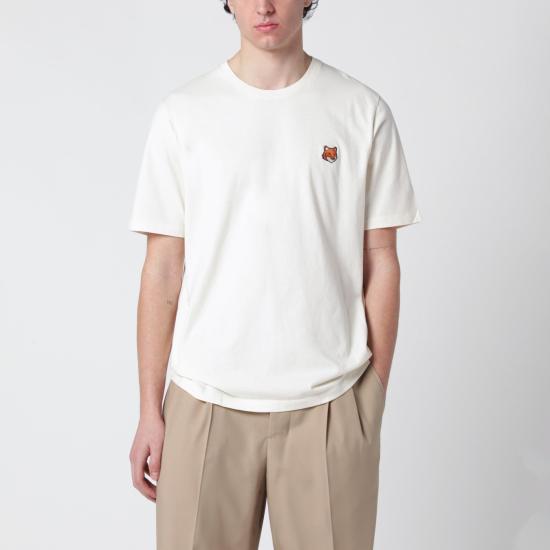 26SS 메종키츠네 반팔 티셔츠 PM00107KJ7026 Beige