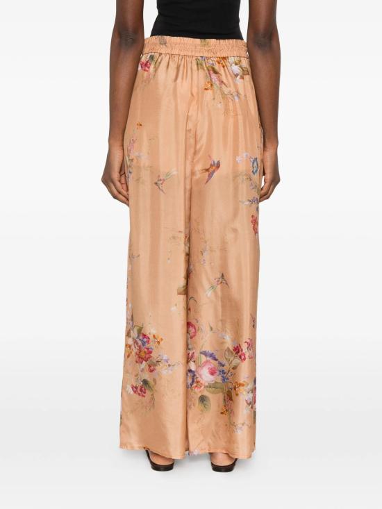 26SS 짐머만 팔라초 팬츠 인내심 꽃무늬 바지 - ZIMMERMANN