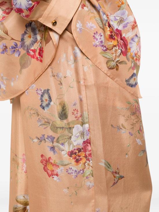 26SS 짐머만 팔라초 팬츠 인내심 꽃무늬 바지 - ZIMMERMANN