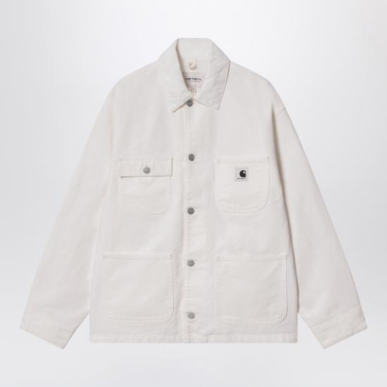26SS 칼하트 WIP 디어본 캔버스 OG 미시건 코트 I031570CO White