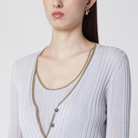 26SS 로베르토 콜리나 가디건 261FXA28010VI Multicolor - ROBERTO COLLINA