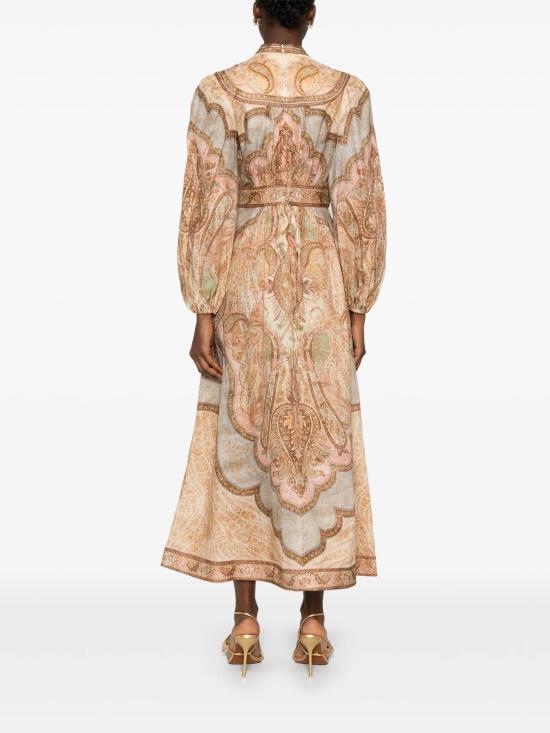 26SS 짐머만 미디 원피스 5753DRS262 AB024400 2 - ZIMMERMANN