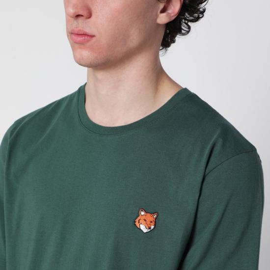 26SS 메종키츠네 반팔 티셔츠 PM00107KJ7026 Green - MAISON KITSUNE