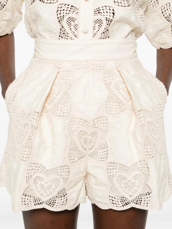 26SS 짐머만 숏팬츠 5895ARS262CREAMIVORY AB024405 0 - ZIMMERMANN