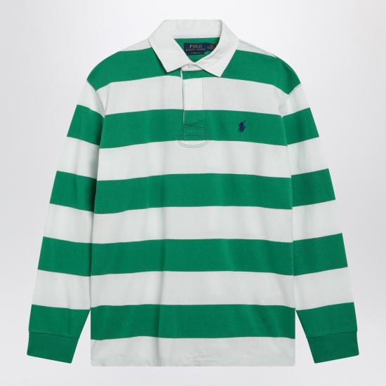 26SS 폴로 랄프로렌 아이코닉 럭비 셔츠 710717116502CO Green