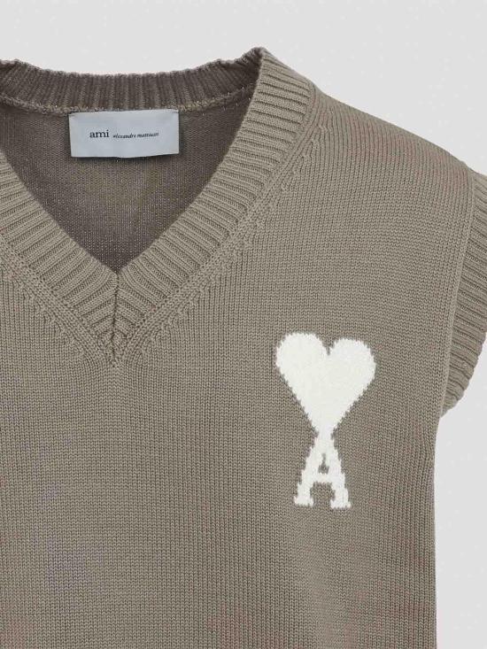 26SS 아미 베스트 UKS860KN0156A117 Beige - AMI