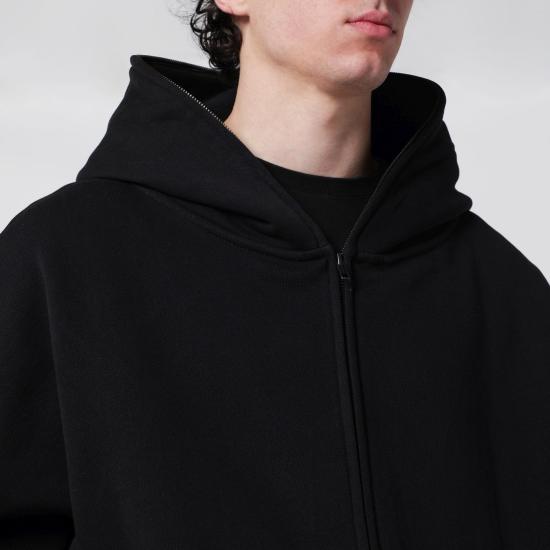 26SS 엔타이어 스튜디오 후드 티셔츠 ESSS26HO03012UCO Black - ENTIRE STUDIOS