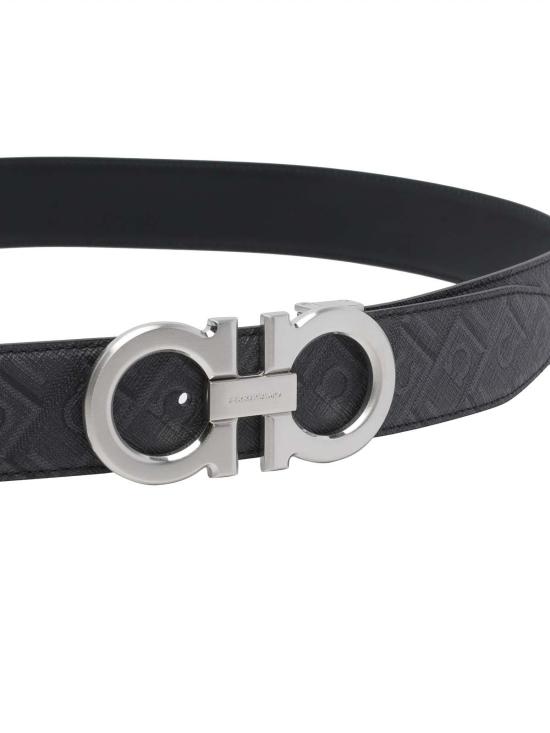 26SS 살바토레 페라가모 가죽 벨트 780171679710 Black - SALVATORE FERRAGAMO