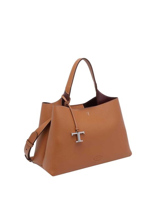 26SS 토즈 스몰 토트백 XBWAPAJ0300QRI9P13 Brown - TODS