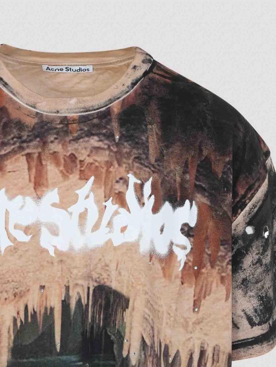 26SS 아크네 스튜디오 반팔 티셔츠 BL0434DL8 Black - ACNE STUDIOS