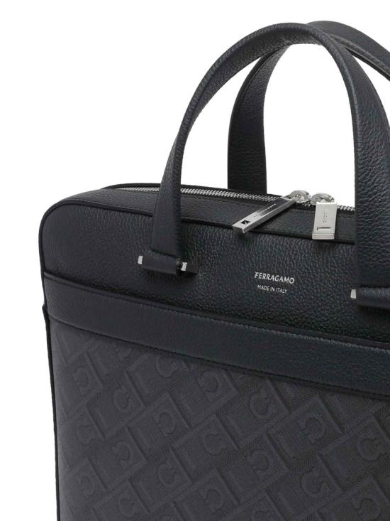 26SS 살바토레 페라가모 브리프케이스 781303241723 Black - SALVATORE FERRAGAMO