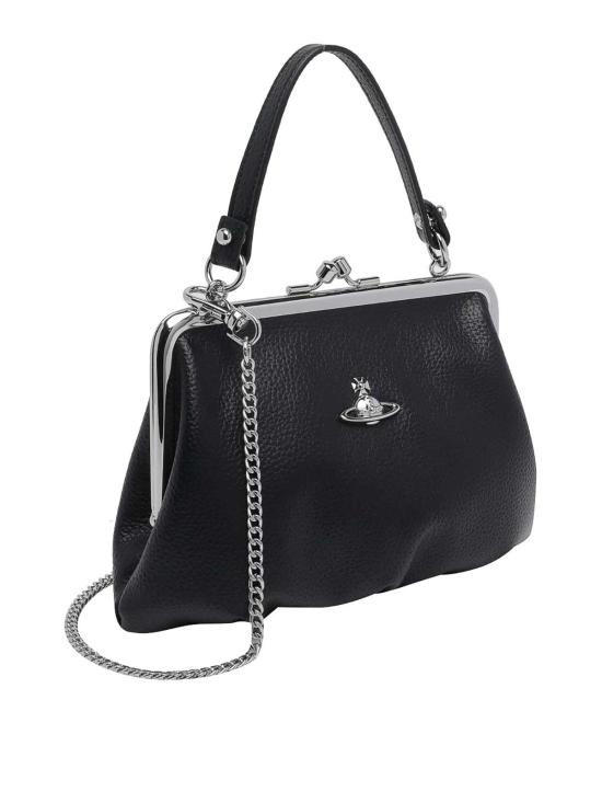 26SS 비비안웨스트우드 그래니 프레임 퍼스 4B010007WS000DN403 Black - VIVIENNE WESTWOOD