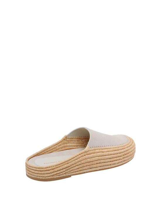 26SS 팔로마바르셀로 뮬/슬리퍼 2604OFFWHITE White - PALOMA BARCELO