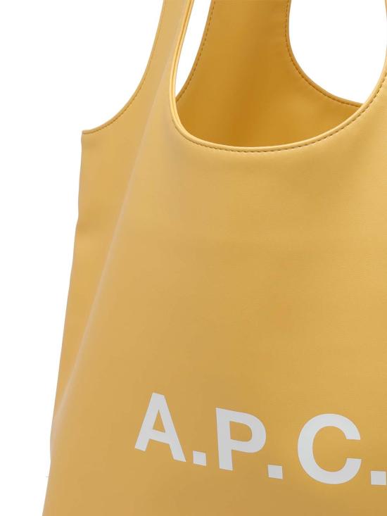 26SS 아페쎄 니논 토트백 PUAATM61565DAR Yellow - A.P.C.