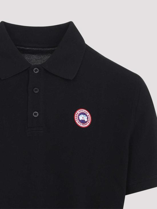 26SS 캐나다구스 폴로 티셔츠 1600M9061 Black - CANADA GOOSE