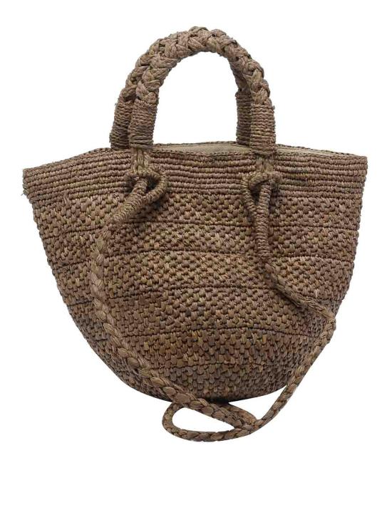 26SS 이벨리브 토트백 ARONADARKTEA Brown - IBELIV